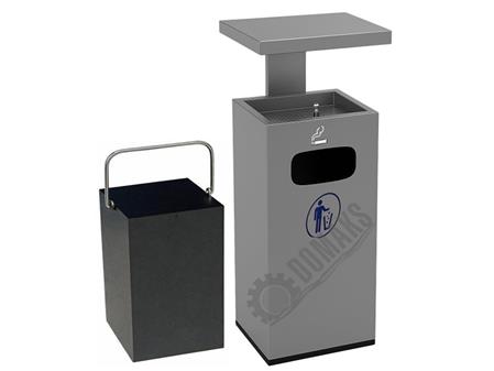 İZMARİTLİKLİ ÇÖP KOVASI 1650 SERİ