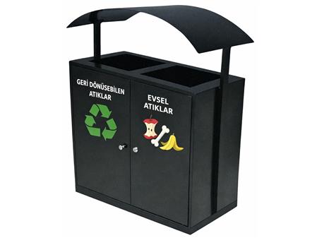 PARK BAHÇE GERİ DÖNÜŞÜM KUTUSU  1537 SERİ