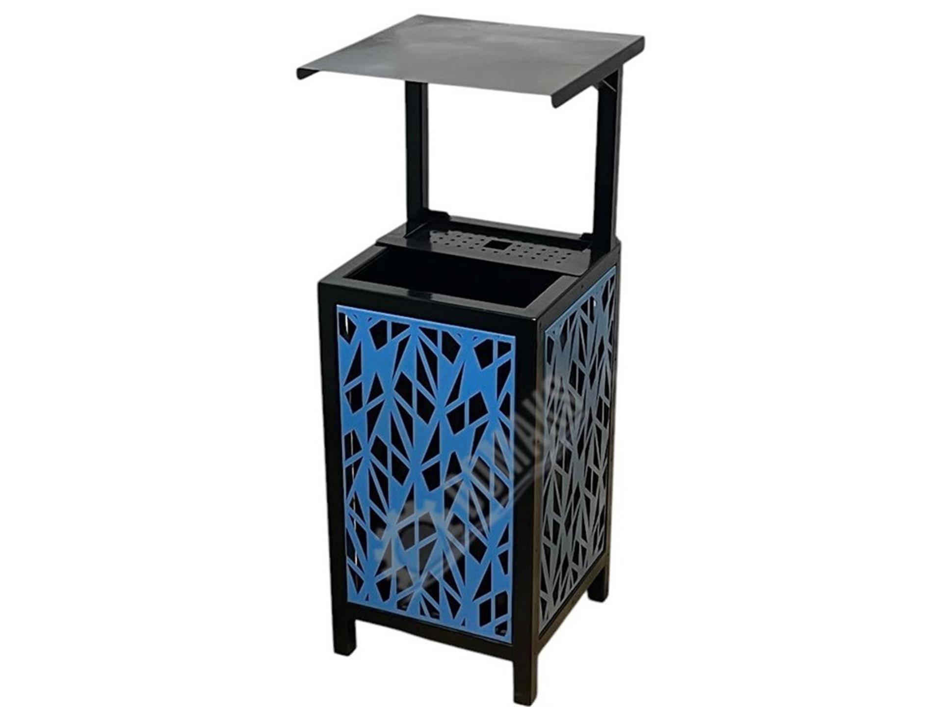 PARK BAHÇE KARE ÇATILI İZMARİTLİKLİ MODEL  PERFORE PANEL 2026 SERİ