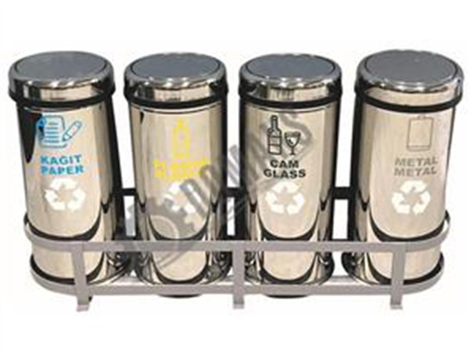 مجموعة إعادة التدوير مع غطاء دفع 3710 سلسلة