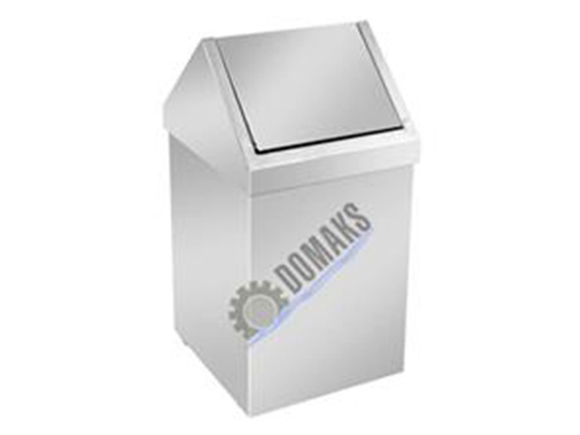 SQUARE SWING ROOF COVER WASTE CAN