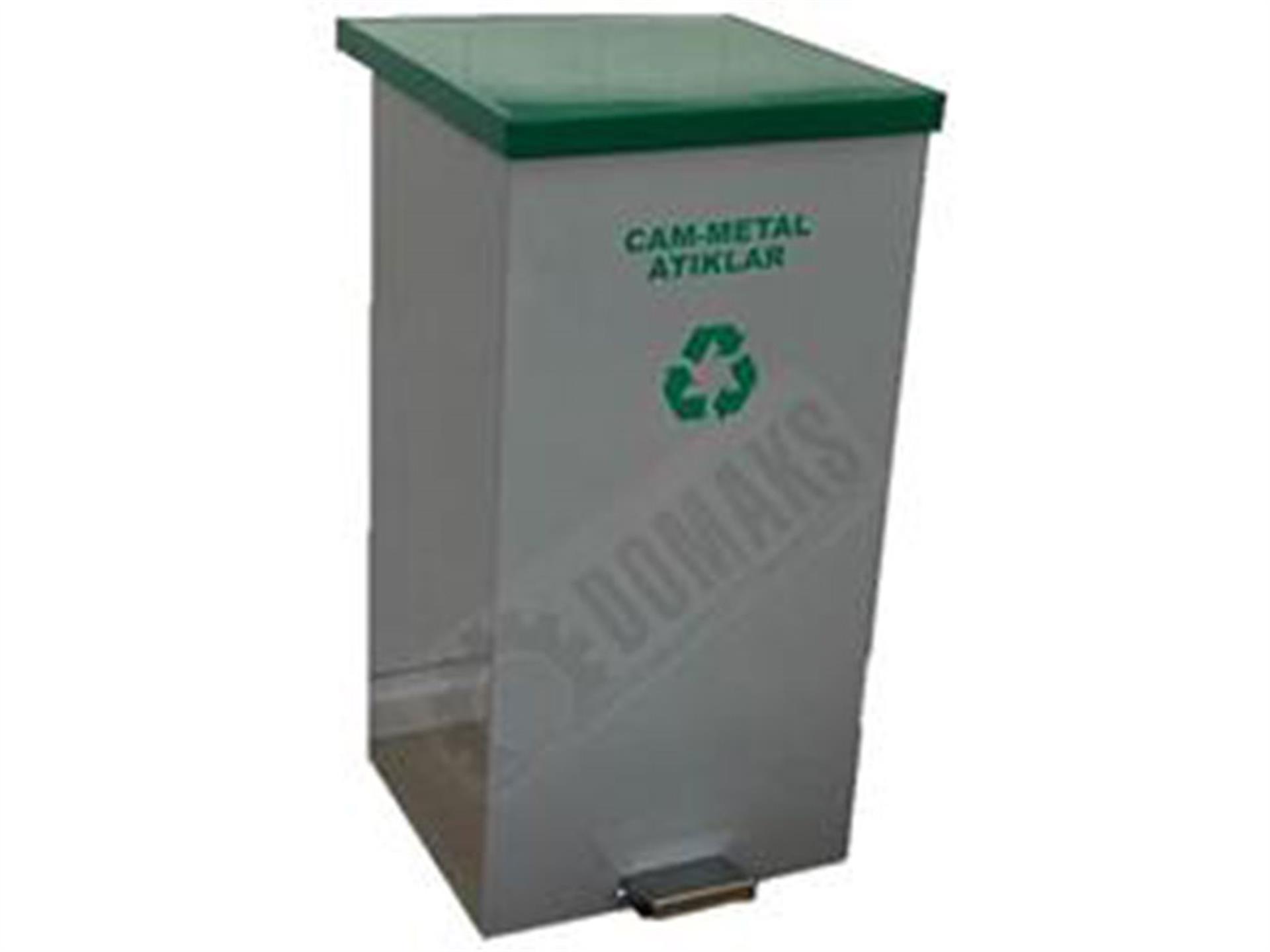 SQUARE INDUSTRIAL PEDAL WASTE BIN 0500 SERIES