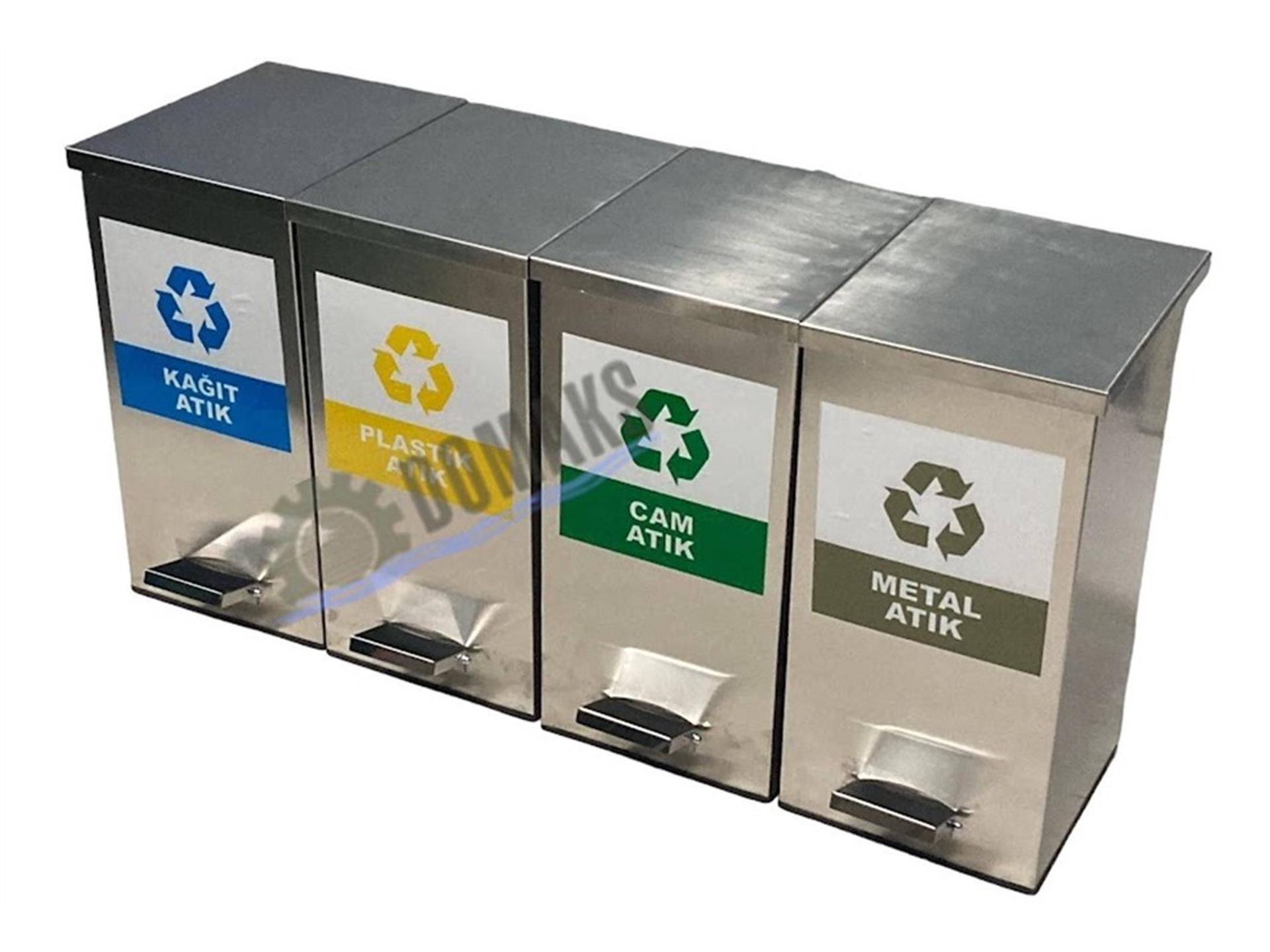 GERİ DÖNÜŞÜM KUTUSU PEDALLI   3290 SERİ