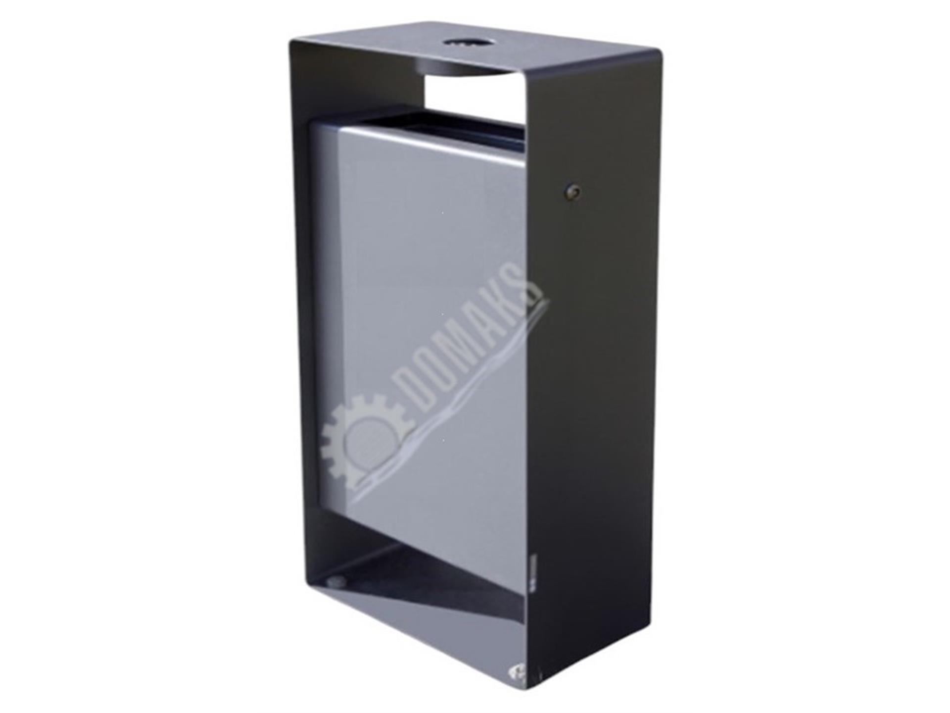GARDEN WASTE BIN WITH CIGARETTE BIN SWINGING BIN 0315 SERIES