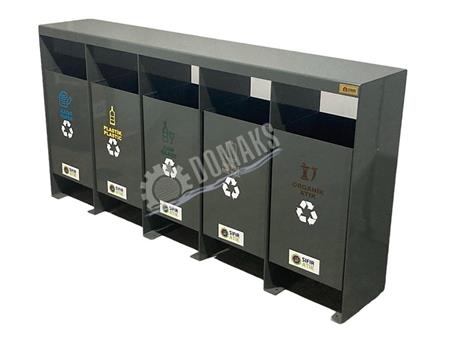 GERİ DÖNÜŞÜM KUTUSU KASALI SALLANIR KOVALI 3740 SERİ