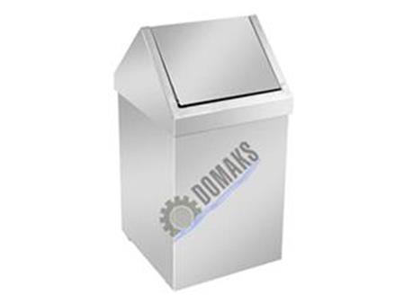 SQUARE SWING ROOF COVER WASTE CAN