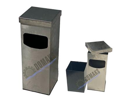 PENCERELİ ÇÖP KOVASI  KARE MODEL İÇ KOVALI 0295  SERİ