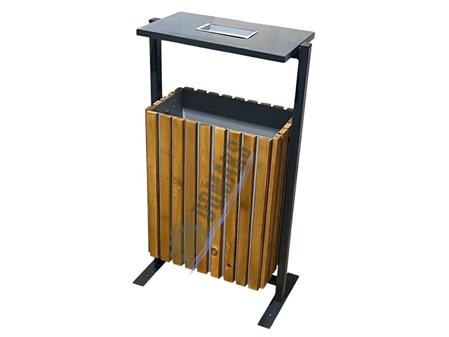 GARDEN WASTE BIN WOODEN COVER ROOF COVER WITH CIGARETTE BIN 1670 SERIES