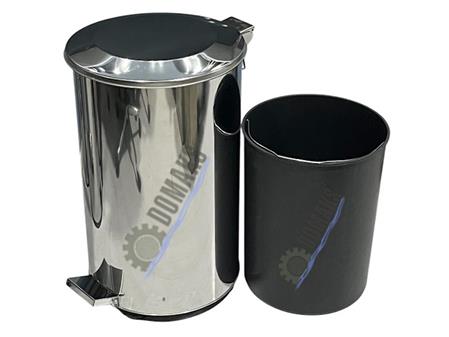 INDUSTRIAL PEDAL WASTE BIN WITH PLASTIC INNER BUCKET 0180 SERIES