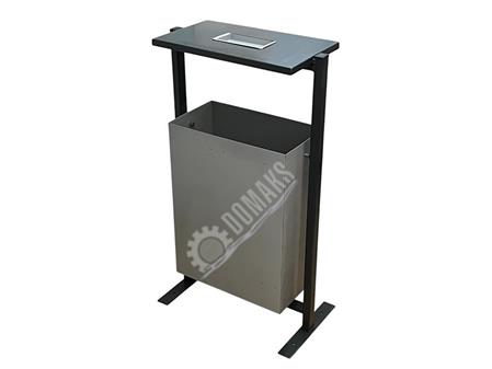 BAHÇE ÇÖP KOVASI ÇATI KAPAKLI  İZMARİTLİKLİ  1680 SERİ